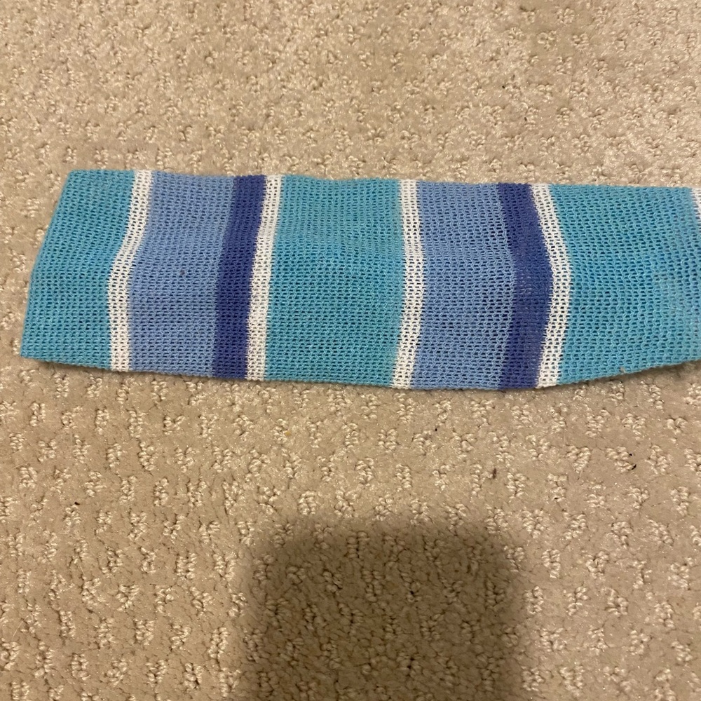 Djerf Avenue Blue Stripe Headband